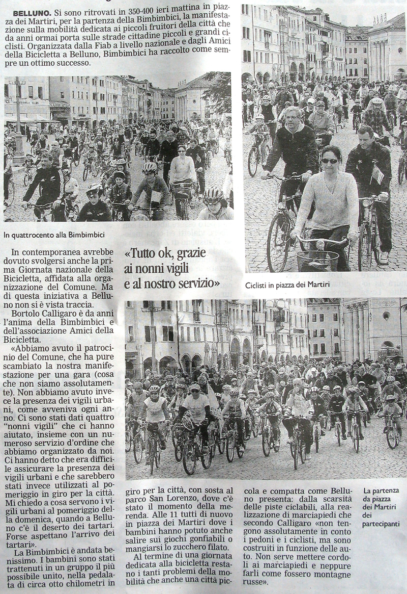 Bimbimbici 2010 Belluno