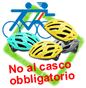 No al casco obbligatorio